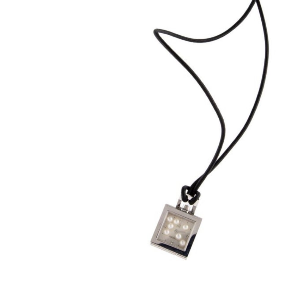 MIKIMOTO PEARLPENDANT NECKLACE WATCH - Picture 5 of 9